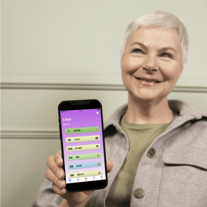 Image der Linylist App, View 2